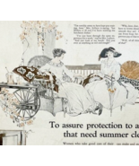 1923 Proctor &amp; Gamble Ivory Soap Summer XL Advertisement 14 x 11.25 Ephe... - $592.35 MXN
