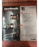 PIONEER LASERKARAOKE Volume 15 Laser Karaoke Laserdisc LD 28 Hit Songs - $18.99