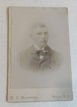 Vintage Cabinet Card Man by R.A. Hammond in Marion, New York - £13.91 GBP