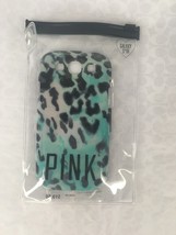 NEW $19.50 Victoria&#39;s Secret PINK Galaxy SIII S3 Mint Green Leopard Prin... - £5.26 GBP