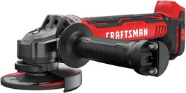 Tool Only, 4-1/2&quot; Craftsman V20 Angle Grinder (Cmcg450B). - £120.44 GBP