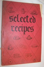 c1949 ILION NY COOKBOOK COOK RECIPE BOOK ORDER OF EASTERN STAR OES - $9.89