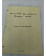 Auto Mechanics Qualification Training Course Student Workbook Jan 1984 U... - $9.75 CAD