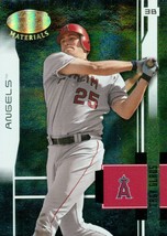 2003 Leaf Certified Materials Troy Glaus 1 Angels - £0.79 GBP