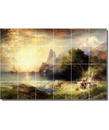 Thomas Moran Landscapes Painting Ceramic Tile Mural BTZ06421 - $328.24 CAD+