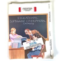 Vintage Computer Software Catalog Apple II Macintosh IBM Educational Che... - $14.00