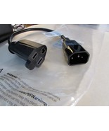 Monoprice Desktop Computer Power cord P/N 1302 1ft New - $5.33 CAD