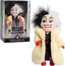 Disney Cruella Villains Collectors Plush, NEW - $28.95