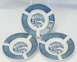 Currier and Ives Ash Trays 5-1/4" Royal China Park Bench  Lot of 3 - $6.85