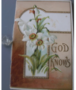.  God Knows, 7-page illustrated card published by the International Art... - $20.42 CAD