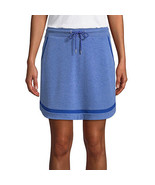 St. John&#39;s Bay Women&#39;s French Terry Active Skort X-Large Racing Blue NEW - $26.11