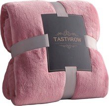 Tasthrow Large Flannel Fleece Throw Blanket, 50 X 70 Inch - Cozy Lightwe... - $29.98