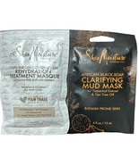 Shea Moisture Virgin Coconut Oil Rehydration Treatment &amp; Clarifying Mud ... - $9.89