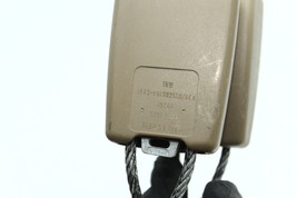 2002-2008 JAGUAR X-TYPE REAR LEFT AND MIDDLE SEAT BELT BUCKLE BEIGE H1312 image 7