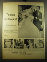 1950 Woodbury Facial Soap Ad - The groom was 7 years late - £14.26 GBP