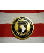 101ST AIRBORNE DIVISION SCREAMING EAGLES CHALLENGE COIN - £6.53 GBP