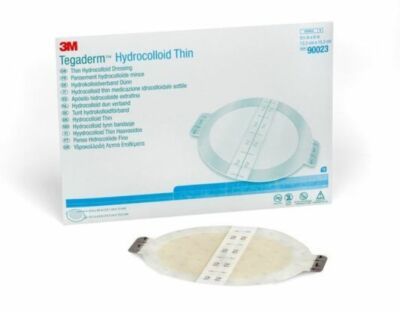 Tegaderm Thin Hydrocolloid Oval 13.3cm x 15.2cm Dressings x 10  (90023) - $105.21