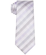 Calvin Klein Men&#39;s Slim Tonal Truss Check Tie - Steel - $26.05 CAD