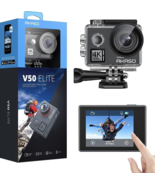 AKASO V50 Elite WiFi Sports Camera 4K 60fps 20MP Action Camera with EIS ... - $99.99