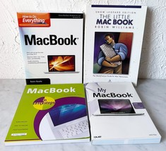 Lot of 4 MacBook How-To Paperback Books for MacBook Pro &amp; Air Laptop Computers - £18.53 GBP