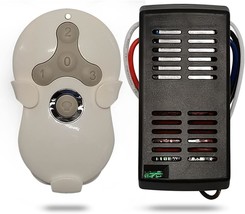 Corebay Universal Ceiling Fan Remote Control Kit With Receiver Replacement For - £38.89 GBP