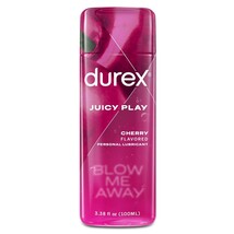 2 Bottles Durex Juicy Play Water Based Lubricant,*08/2025*Cherry Flavore... - $12.58 2 Bottles Durex Juicy Play Water Based Lubricant,*08/2025*Cherry Flavore... - $12.58