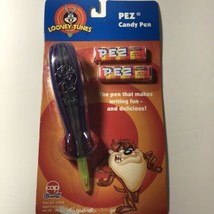 Vtg, Sealed: Pez Candy Dispenser &amp; Pen Looney Tunes Tazmanian Devil &quot;Taz&quot; - £4.62 GBP