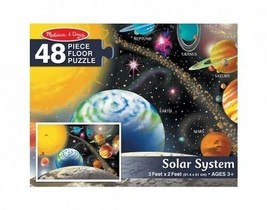 Melissa and Doug Solar System Floor Puzzle (48 pc) 3ft by 2ft New Sealed... - £13.18 GBP