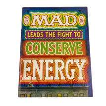 Mad Magazine July 1974 Conserve Energy Issue No 168 Vintage - £7.17 GBP