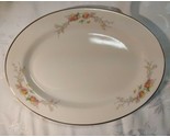 Bakerite Large 22k Gold Oval Serving Plate Made in USA Warranted  - $22.17
