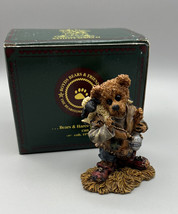 Boyds Bears Figurine Nativity Series #3 Bruce as Shepherd 10 Ed. #2410 1997 - $11.26