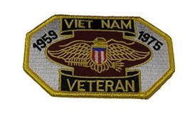 '59 '75 VIETNAM VET PATCH - $5.00