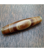 Old Yemeni natural Eye Agate Vintage Middle Eastern Agate Bead Ym-43 - $41.40