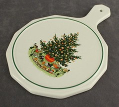 Vintage China PFALTZGRAFF Christmas Tree HERITAGE Pattern TRIVET Rest 10... - £16.18 GBP