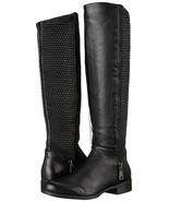 Steve Madden Womens Saami Riding Boots Vegan Faux Leather Knee High - Si... - $70.03 CAD