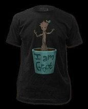 Guardians of the Galaxy I Am Dancing Baby Groot Black T-Shirt, Marvel NE... - $17.41+