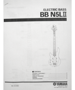 Yamaha BBN5L II Left Handed Bass Guitar Service Manual and Parts List Bo... - $16.65 CAD