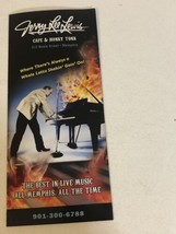 Jerry Lee Lewis Brochure Memphis Tennessee BRO10 - £5.45 GBP