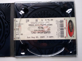 AC/DC Black Ice Concert Ticket Stub CD Yellow Embossed Limited Edition C... - $32.39