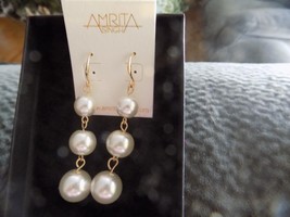 Amirta Singh dangling faux pearl earrings - £8.58 GBP
