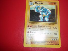 Pokemon Trading Game Card☆Machoke 34/102 Base Set Original Uncommon Ligh... - £17.30 GBP
