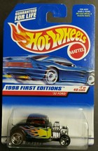 1998 Hot Wheels 1932 Ford  #636 7of 40 First Edition Black  HW8 - £4.68 GBP