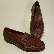 BASS Mens Dress Shoes Tassel Loafers Boat Shoe - Parry - Brown Sz 9M - £12.62 GBP