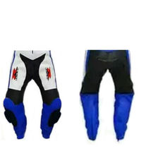 SUZUKI GSXR RACING MOTORCYCLE LEATHER ARMOURED TROUSER MOTORBIKE LEATHER... - $139.00+