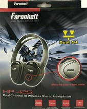 Power Acoustik - HP12S - Swivel Ear Pad 2Ch Wireless Headphones - Black - £27.50 GBP
