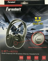 Power Acoustik - HP12S - Swivel Ear Pad 2Ch Wireless Headphones - Black - £26.22 GBP