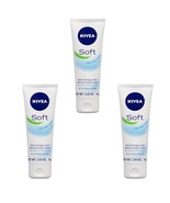 NIVEA Soft Moisturizing Cream 2.6 oz Pack of 3 - €12,89 EUR