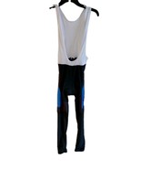 Vintage Cycling Bibs Coconut Ropamo Size Medium Blue White Black  - $23.62 CAD
