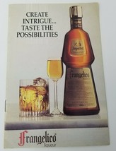 Frangelico Liqueur Italian Food and Drink Recipe Booklet Vintage - £8.46 GBP