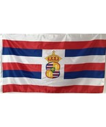 The Royal Standard Of King Kalakaua Flag 3&#39; x 5&#39; Hawaii - £15.64 GBP